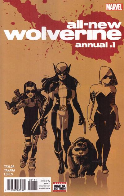 All-New Wolverine Annual #1 (2016) Comic Books All-New Wolverine Annual