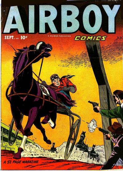 Airboy Comics #8 91 (1951) Comic Books Airboy Comics