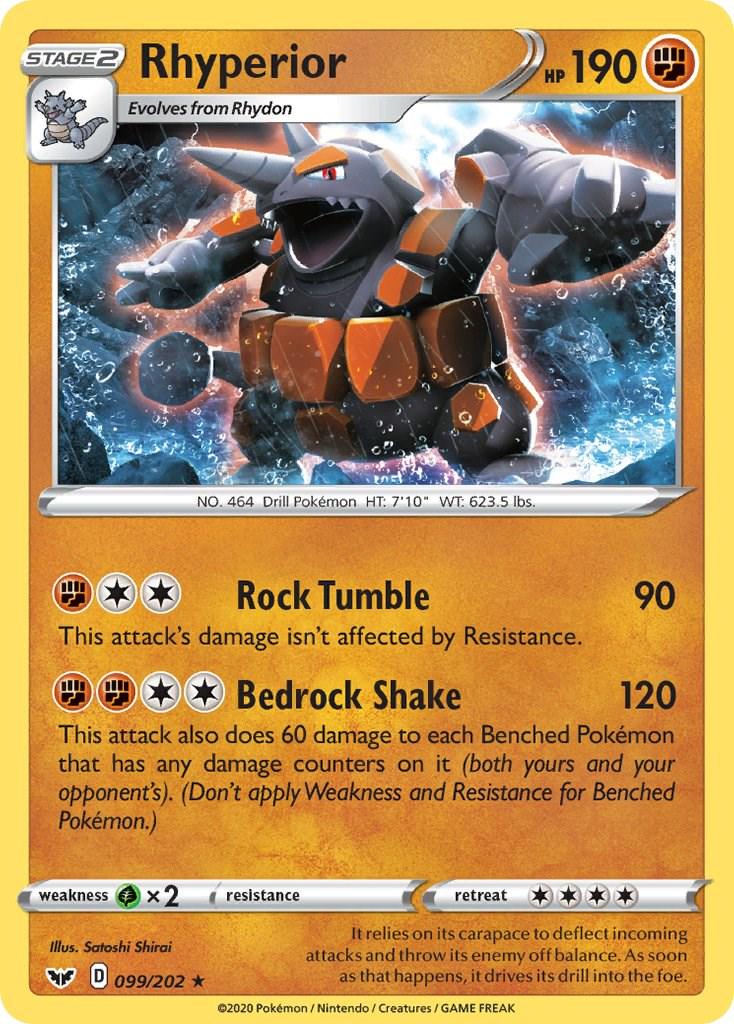 Rhyperior #99 Pokemon Sword & Shield