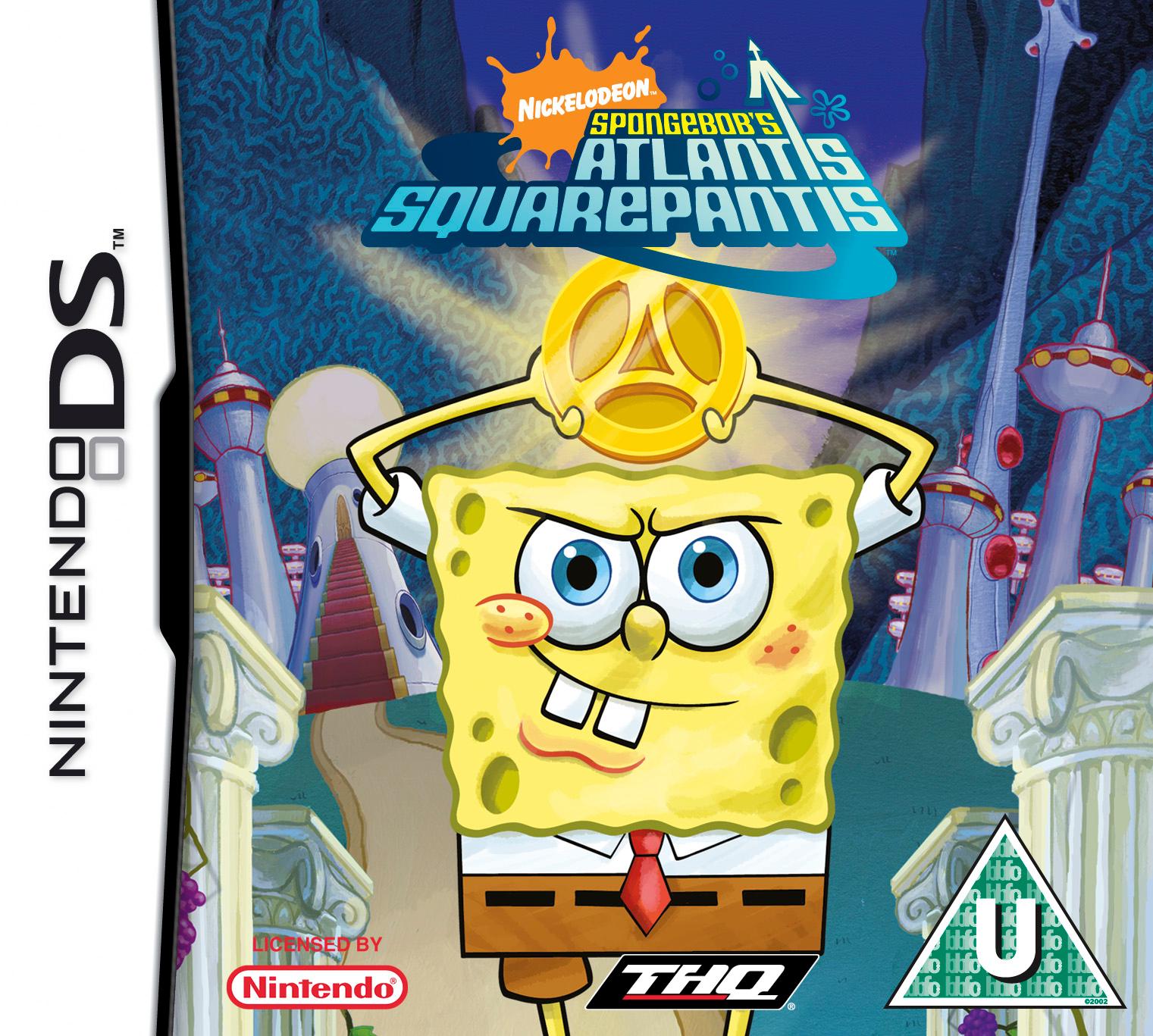 SpongeBob's Atlantis SquarePantis PAL Nintendo DS