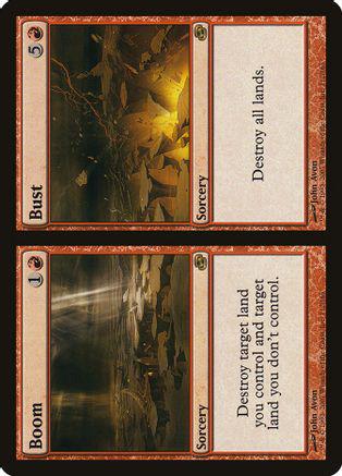 Boom // Bust Magic Planar Chaos