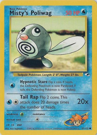 Misty's Poliwag #87 Cover Art