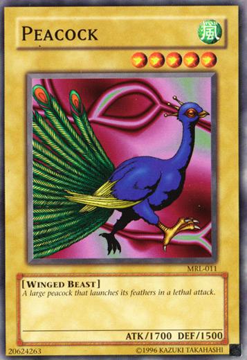 Peacock MRL-011 YuGiOh Magic Ruler