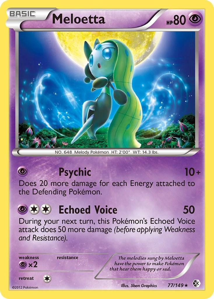 Meloetta #77 Pokemon Boundaries Crossed