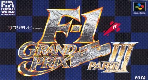 F1 Grand Prix Part III Super Famicom