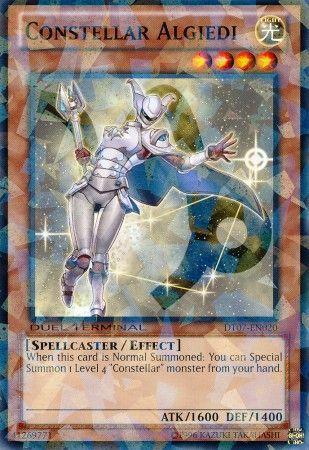 Constellar Algiedi DT07-EN020 YuGiOh Duel Terminal 7