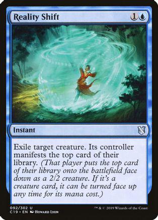 Reality Shift Magic Commander 2019
