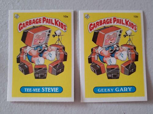 Tee-Vee STEVIE #10a Garbage Pail Kids 1985 Mini