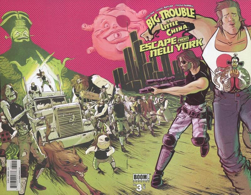 Big Trouble in Little China / Escape from New York #3 (2016) Comic Books Big Trouble in Little China / Escape from New York