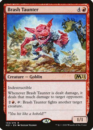 Brash Taunter Magic Core Set 2021
