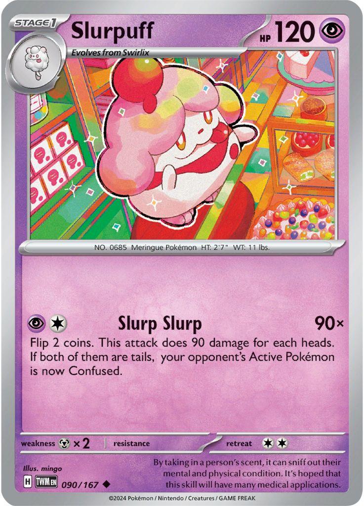 Slurpuff #90 Pokemon Twilight Masquerade