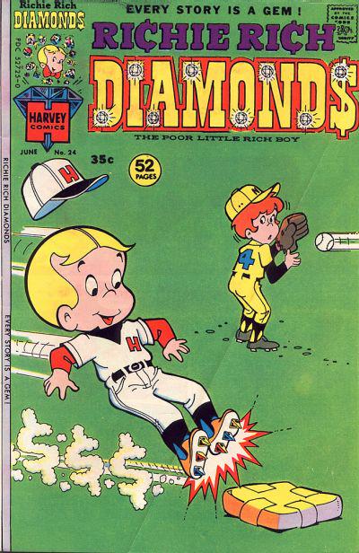 Richie Rich Diamonds #24 (1976) Comic Books Richie Rich Diamonds