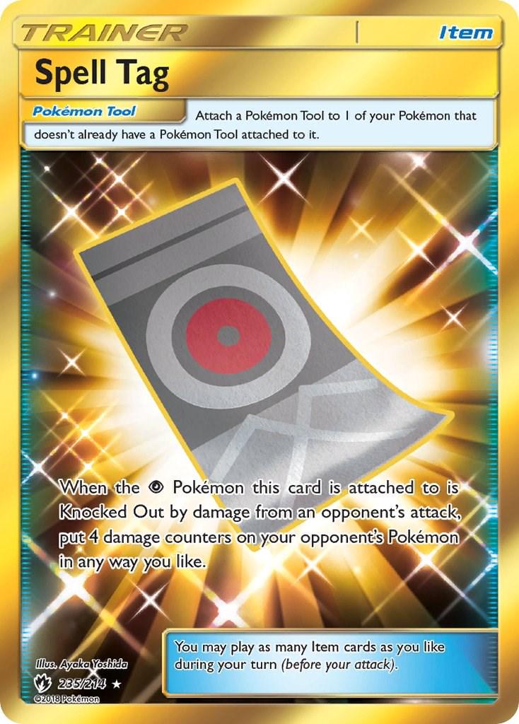 Spell Tag #235 Pokemon Lost Thunder