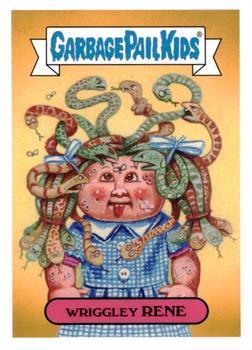 Wriggley RENE #6a Garbage Pail Kids American As Apple Pie