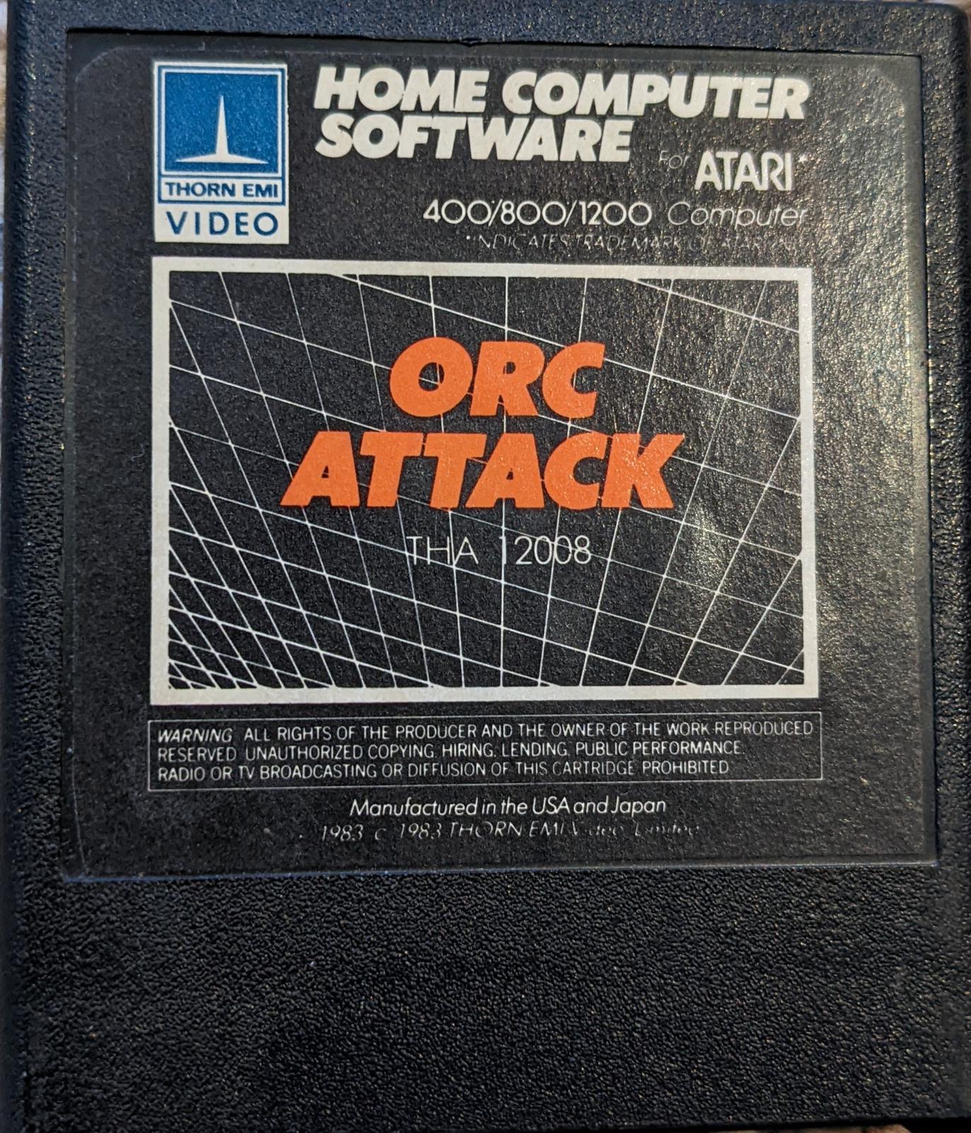 Orc Attack Atari 400