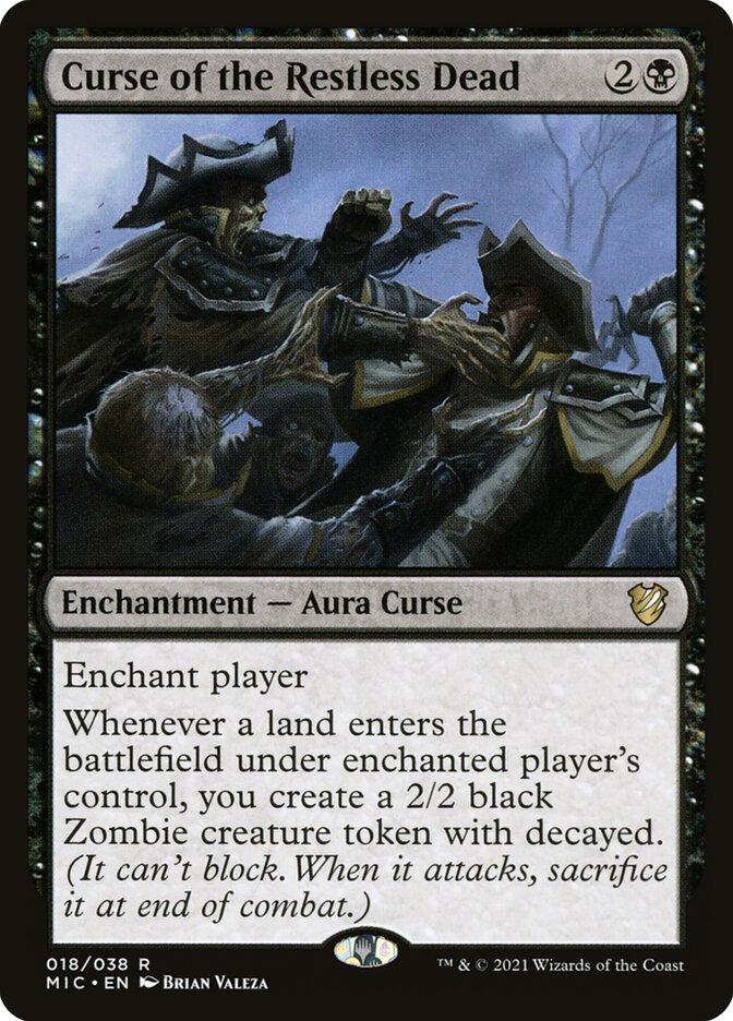 Curse of the Restless Dead #18 Magic Midnight Hunt Commander