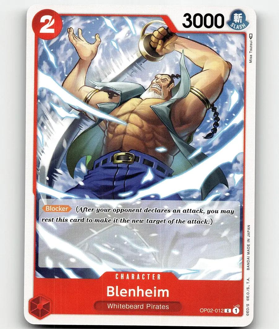 Blenheim OP02-012 One Piece Paramount War