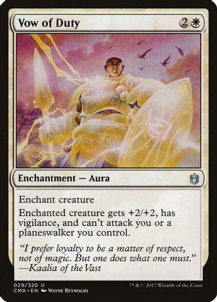 Vow of Duty #29 Magic Commander Anthology