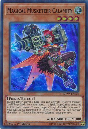 Magical Musketeer Calamity SPWA-EN020 YuGiOh Spirit Warriors