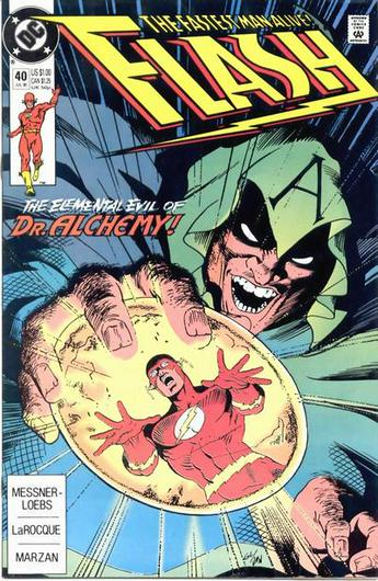 Flash #40 (1990) Cover Art