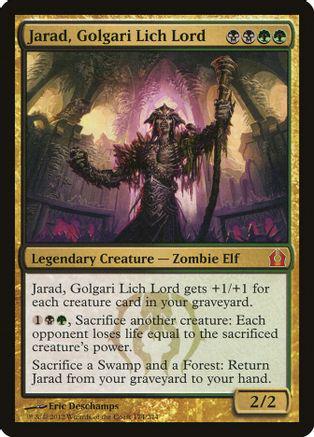 Jarad, Golgari Lich Lord Magic Return to Ravnica