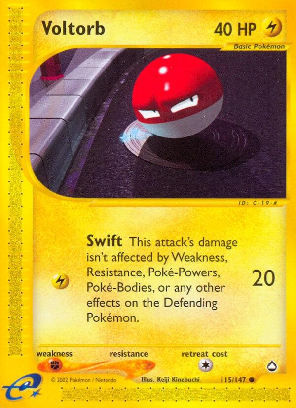 Voltorb #115 Pokemon Aquapolis