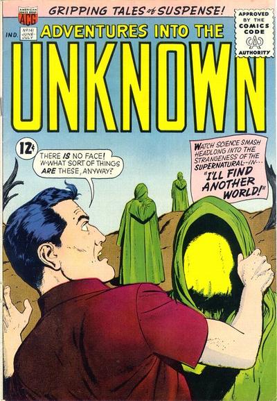 Adventures into the Unknown #141 (1963) Comic Books Adventures into the Unknown