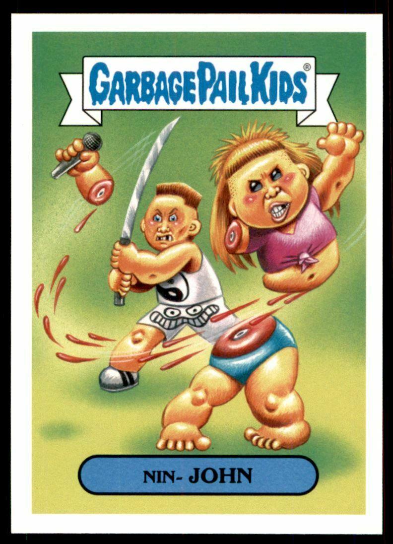 Nin-JOHN #6b Garbage Pail Kids Battle of the Bands