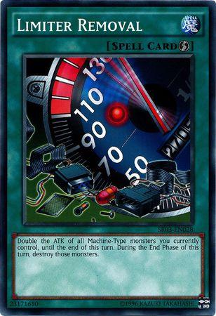 Limiter Removal SR03-EN028 YuGiOh Structure Deck: Machine Reactor