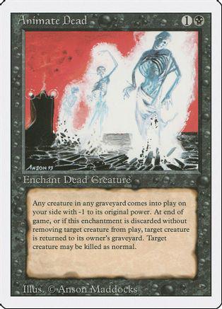 Animate Dead #93 Magic Revised