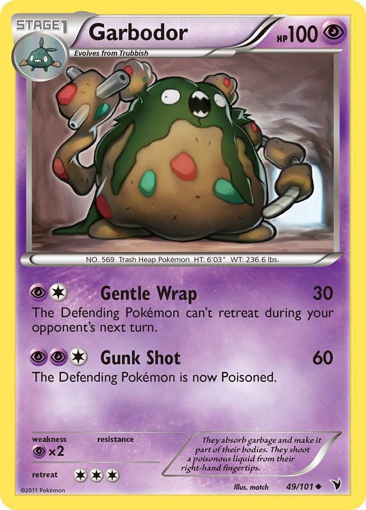 Garbodor #49 Pokemon Noble Victories