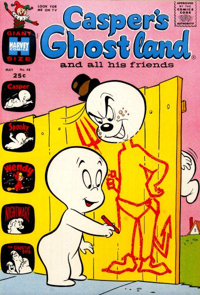 Casper's Ghostland #48 (1969) Comic Books Casper's Ghostland