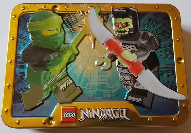 Lloyd vs. Bone Warrior metal box #112325 LEGO Ninjago