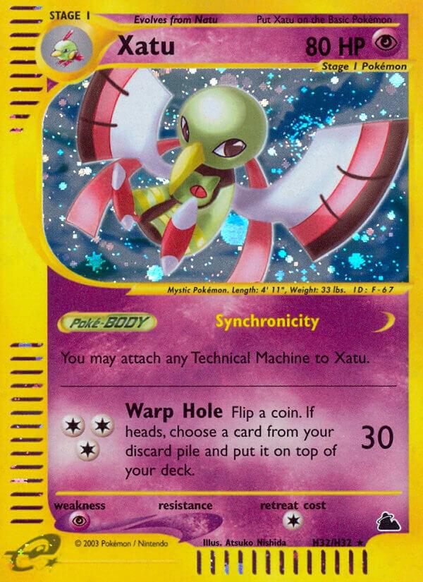 Xatu #H32 Pokemon Skyridge