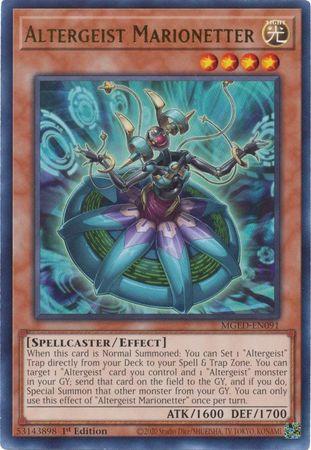 Altergeist Marionetter MGED-EN091 YuGiOh Maximum Gold: El Dorado