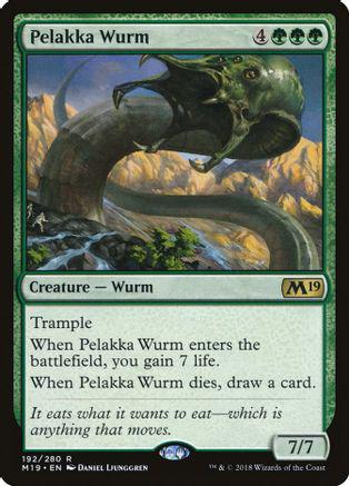 Pelakka Wurm Magic Core Set 2019
