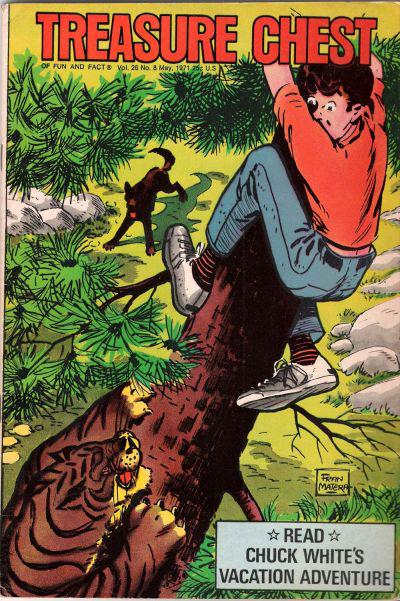 Treasure Chest of Fun and Fact #8 488 (1971) Comic Books Treasure Chest of Fun and Fact