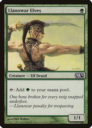 Llanowar Elves Magic M12