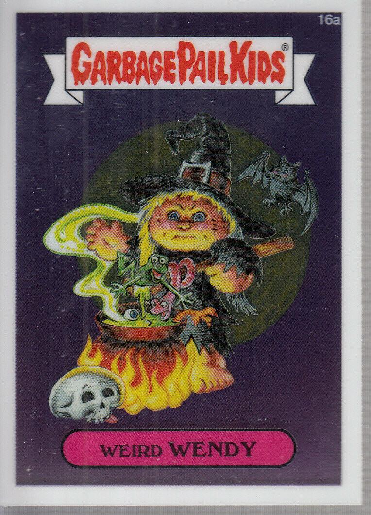 Weird WENDY #16a 2013 Garbage Pail Kids Chrome