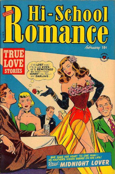 Hi-School Romance #13 (1952) Comic Books Hi-School Romance