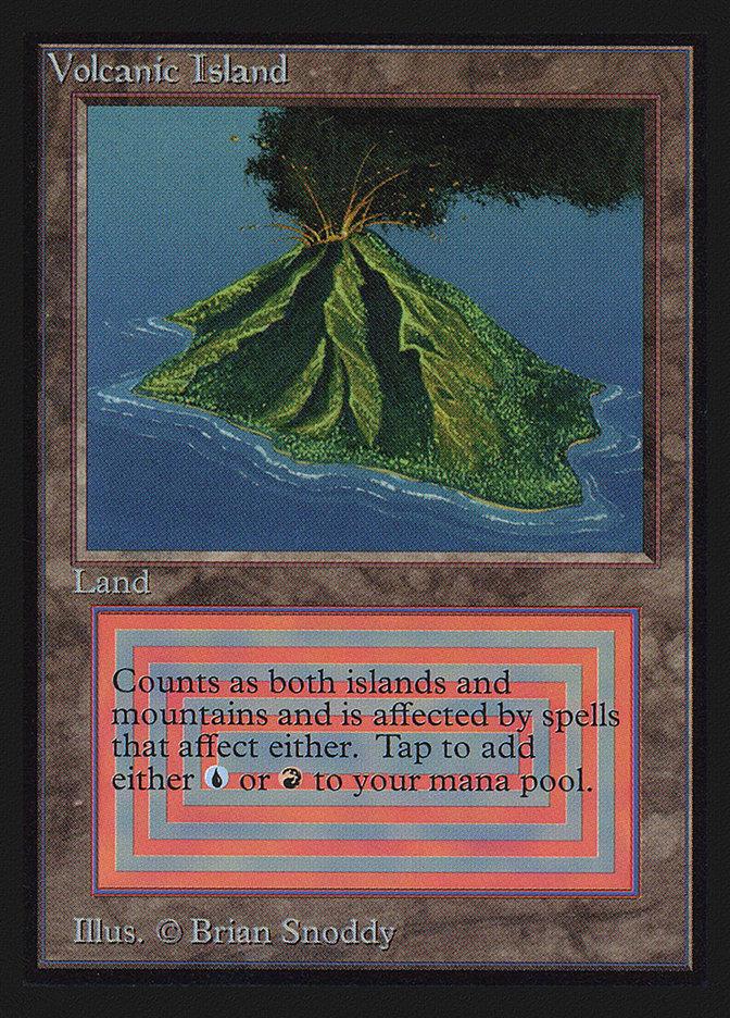 Volcanic Island #287 Magic Collector's Edition