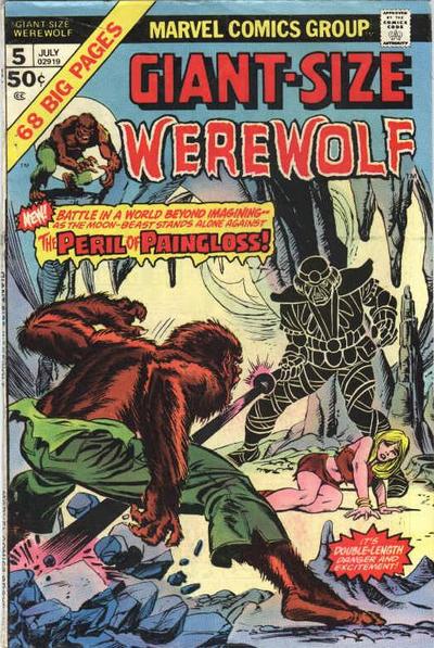 Giant-Size Werewolf #5 (1975) Comic Books Giant-Size Werewolf