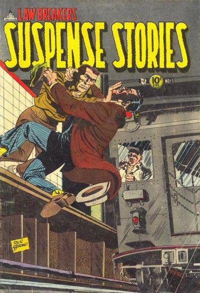 Lawbreakers Suspense Stories #13 (1953) Comic Books Lawbreakers Suspense Stories
