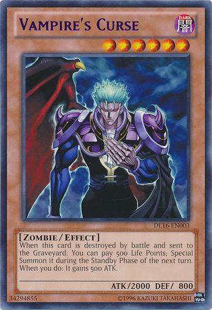 Vampire's Curse DL16-EN003 YuGiOh Duelist League 16