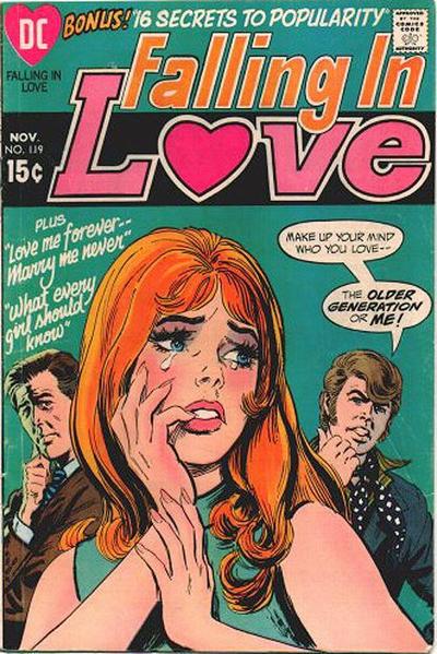 Falling in Love #119 (1970) Comic Books Falling In Love