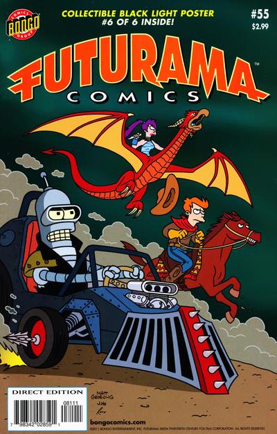 Futurama Comics #55 (2011) Comic Books Futurama Comics