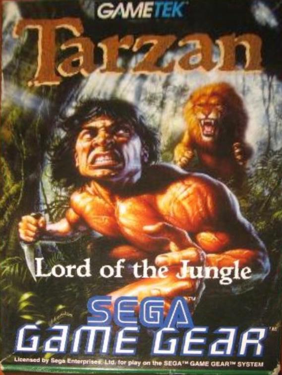 Tarzan: Lord of the Jungle PAL Sega Game Gear