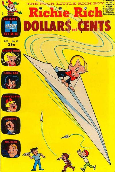 Richie Rich Dollars and Cents #20 (1967) Comic Books Richie Rich Dollars and Cents