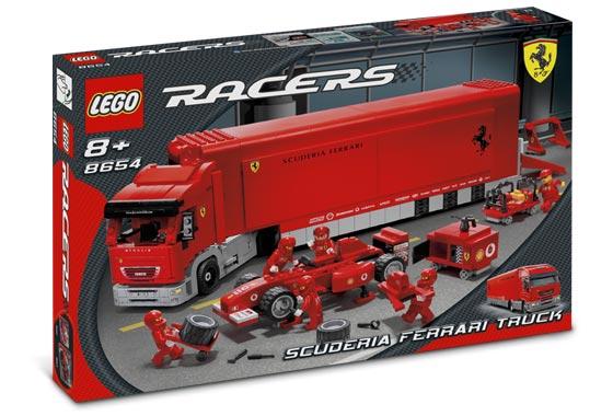 Scuderia Ferrari Truck #8654 LEGO Racers