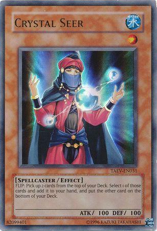 Crystal Seer TAEV-EN031 YuGiOh Tactical Evolution